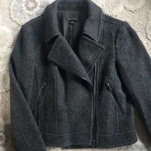 Ann Taylor wool moto jacket